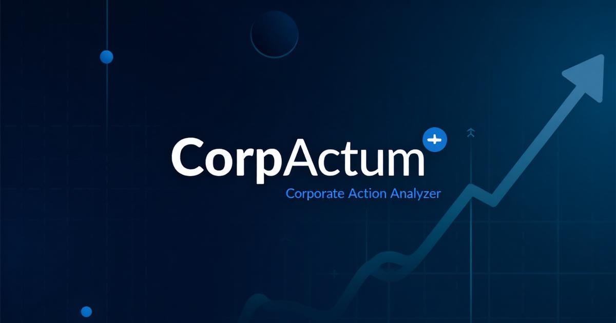 CorpActum - Corporate Action Analyzer | Bonus, Stock Splits, Rights ...